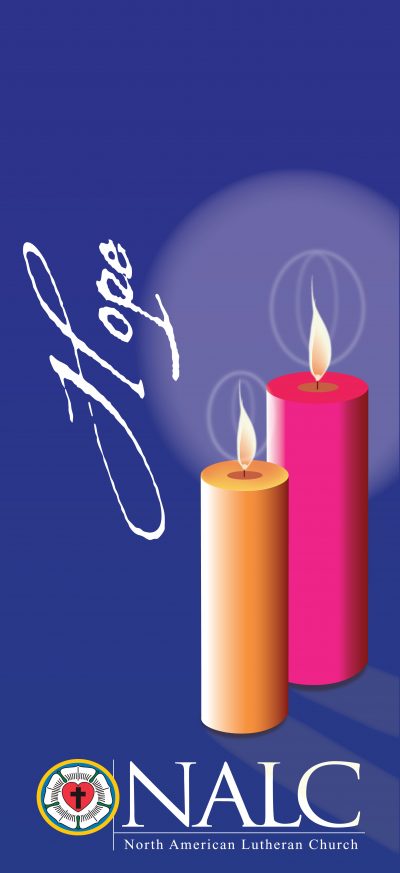 NALC Lutheran Hope Advent Banners